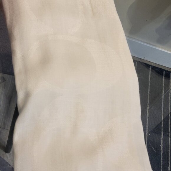 Womens COACH Cream Scarf (long) - Picture 2 of 5